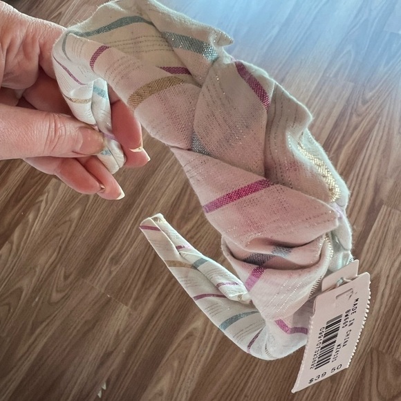 J.Crew Multicolor Striped Knot Headband - Picture 6 of 14